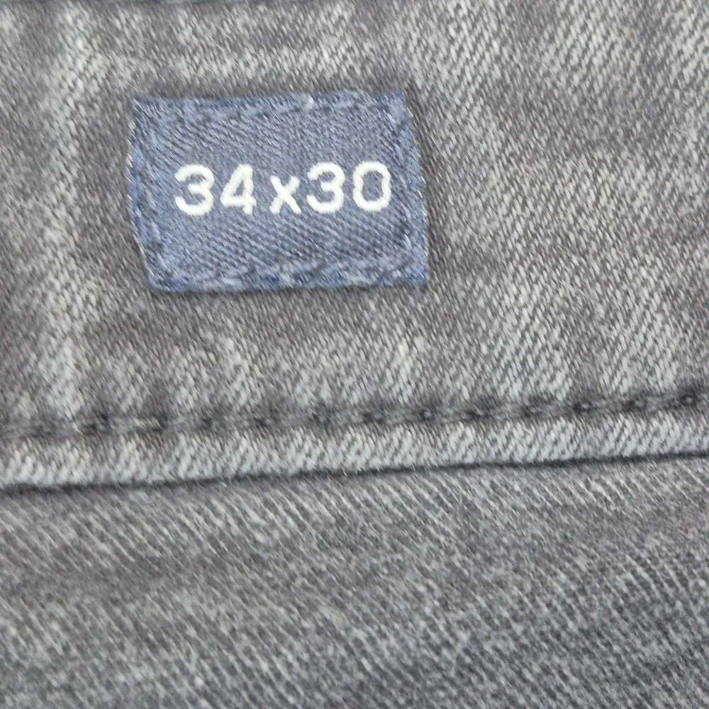 BKE Jake Bootcut Jeans Mens 34x30 Black Washed Stretch Denim